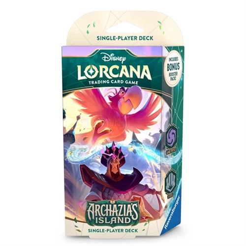 Archazias Island - Starter Deck - Iago & Jafar (Amethyst/Steel) - Disney Lorcana (ENG)